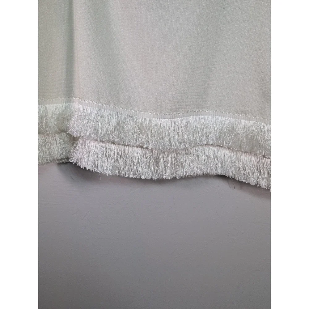 Women's FASHION UNION Off White Textured Skirt Size M NWT